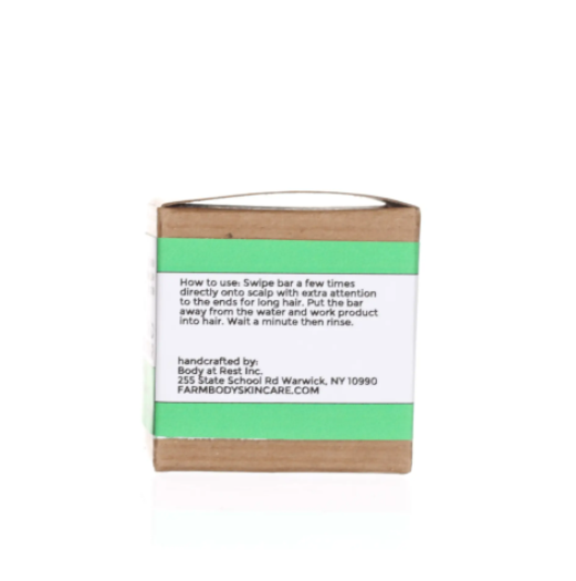 Solid balsam bar: Sage & Citrus.