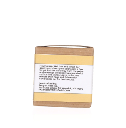 Solid Shampoo bar Espresso for maksimal vekst og glans.