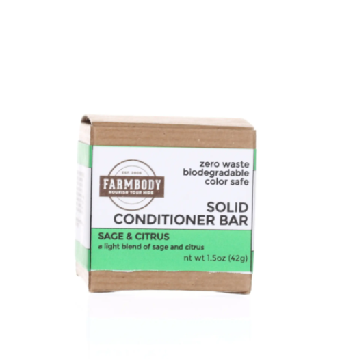 Solid balsam bar: Sage & Citrus.