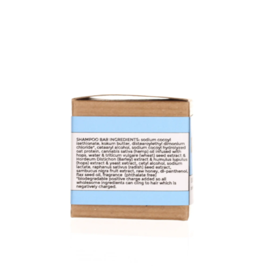 Solid shampoo bar SUNSHINE for tykt eller krøllete hår og etnisk hår.