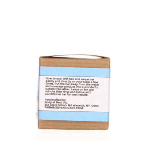 Solid shampoo bar SUNSHINE for tykt eller krøllete hår og etnisk hår.