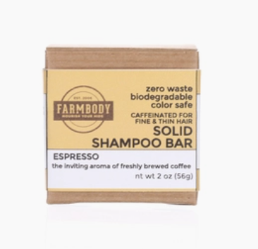 Solid Shampoo bar Espresso for maksimal vekst og glans.