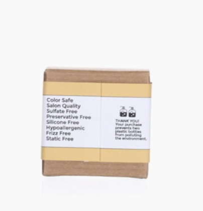 Solid Shampoo bar Espresso for maksimal vekst og glans.
