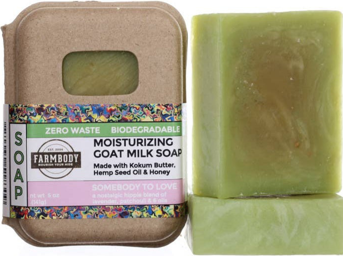 Hamp & Geit melk såpe | Woodstock-samlingen
