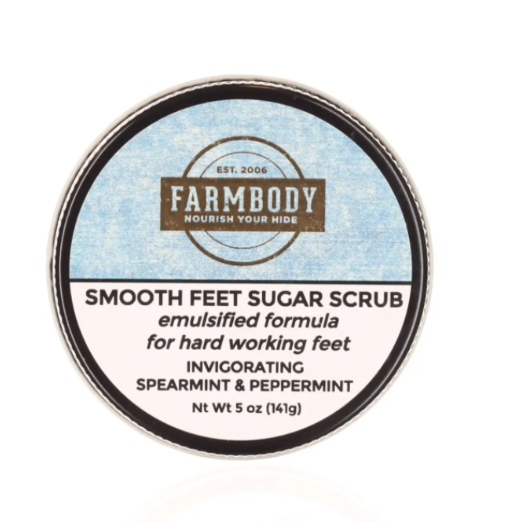 Smooth Feet Sugar Scrub | Emulgert fotskrubb for hard hud.